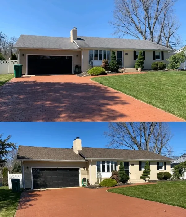 Before and after: Roofing project — New Jersey