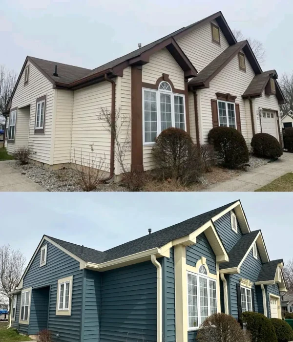 Before and after: Roofing, siding and gutters — New Jersey