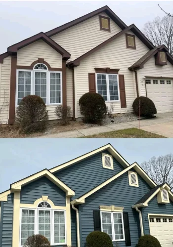 Before and after: Roofing, siding and gutters — New Jersey