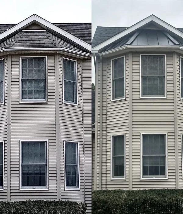 Before and after: Roofing project — New Jersey